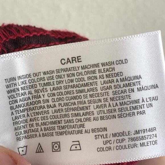 Jordache Size 4 Red Super Skinny Jeans Bold Bright Pockets Colorful Fun Party - Picture 6 of 6